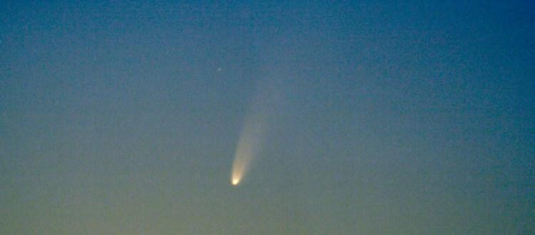 kométa Neowise najviditeľnejšia