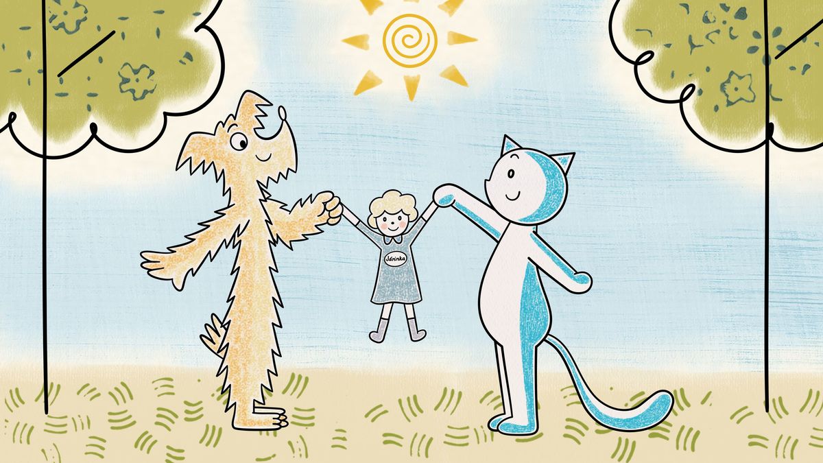 O pejskovi a kočičce