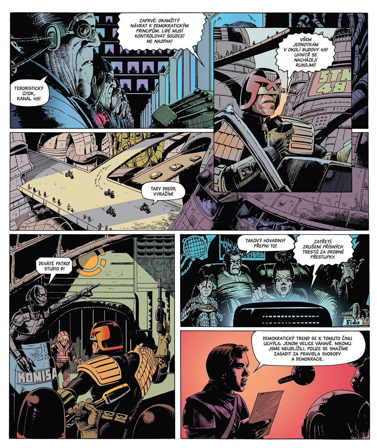 Soudce Dredd: Amerika